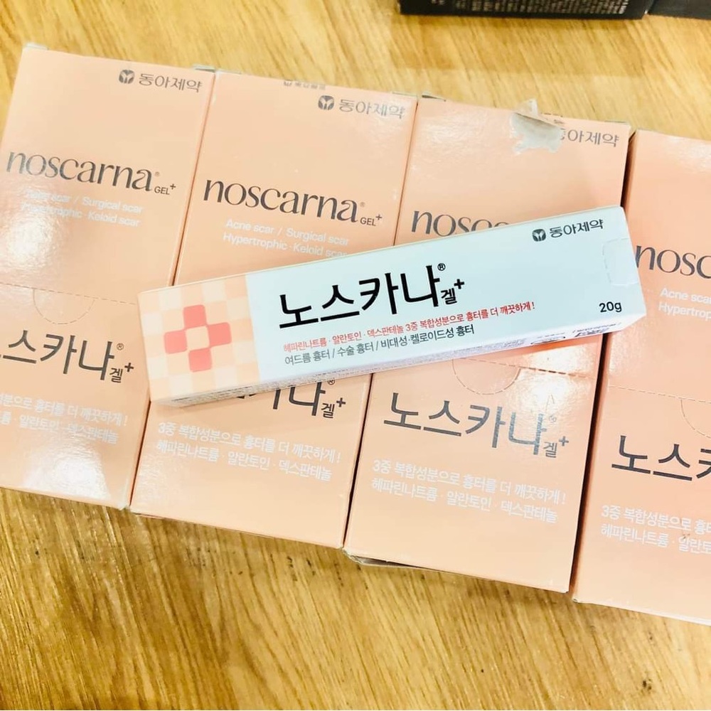 [DONGAH] NOSCARNA GEL 20ml Scar Treatment Cream Acne/ Surgery/Keloid Scars